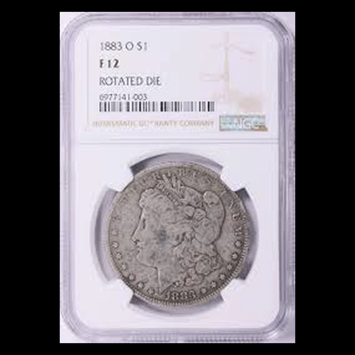 1883 Morgan Dollar: Rotated Dies