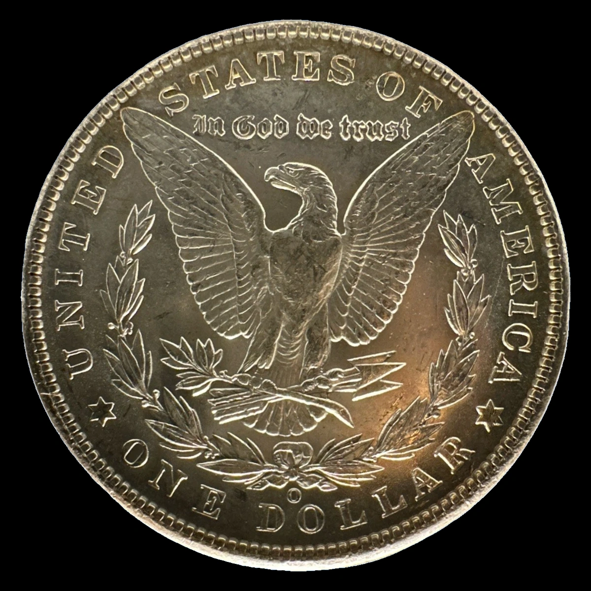 1902 Morgan Silver Dollar: Clashed Dies