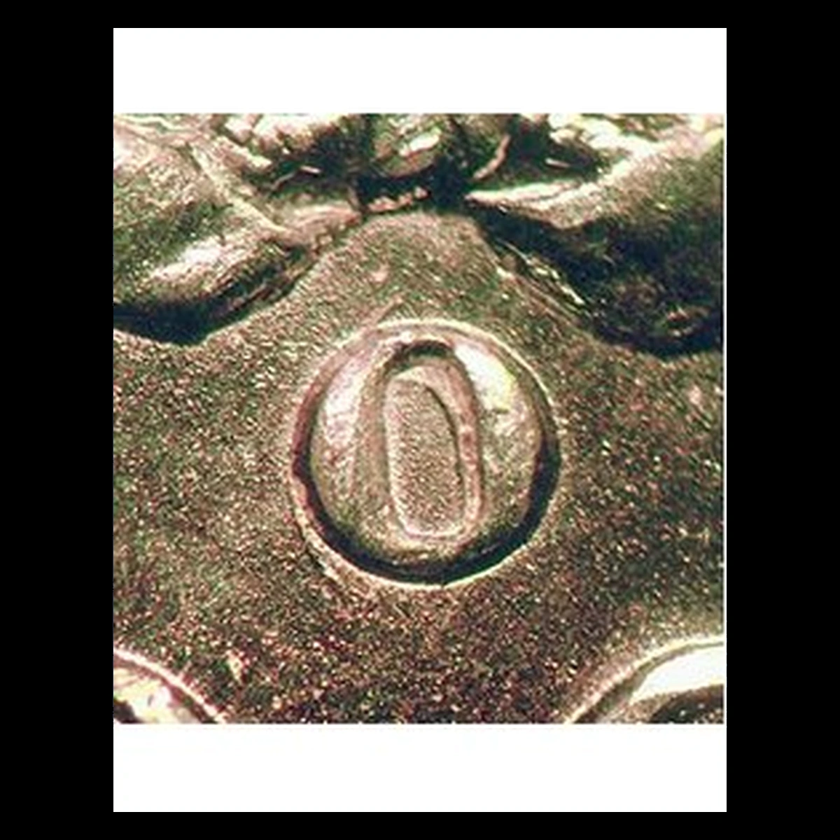 1902 Morgan Dollar: repunched O mintmark