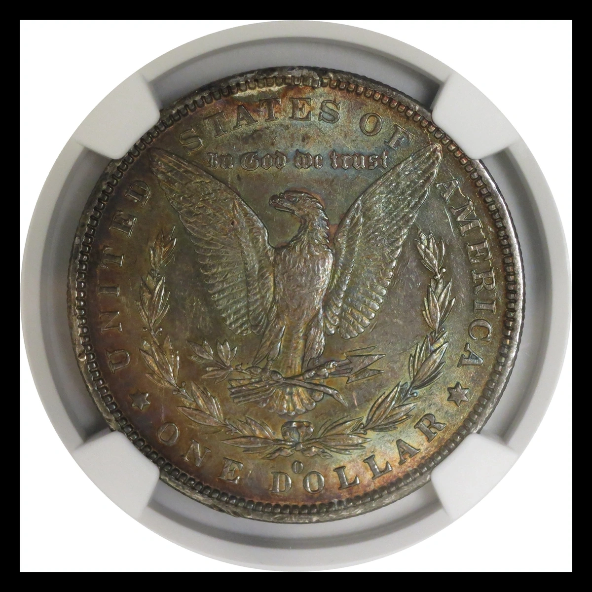 1879 Morgan Dollar: Lamination