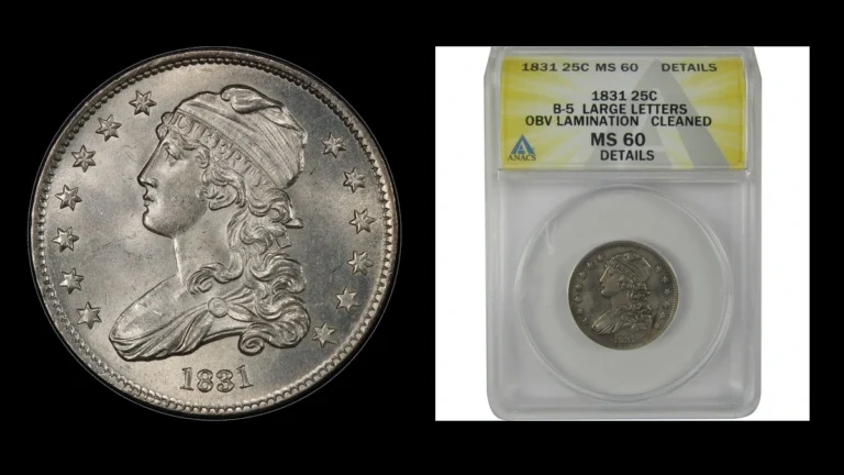 1831 Quarter Errors — error coin photographs