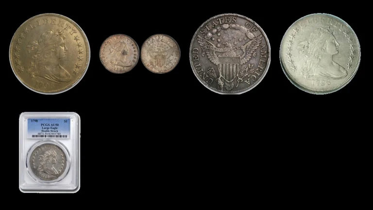 1798 Dollar Errors — error coin photographs