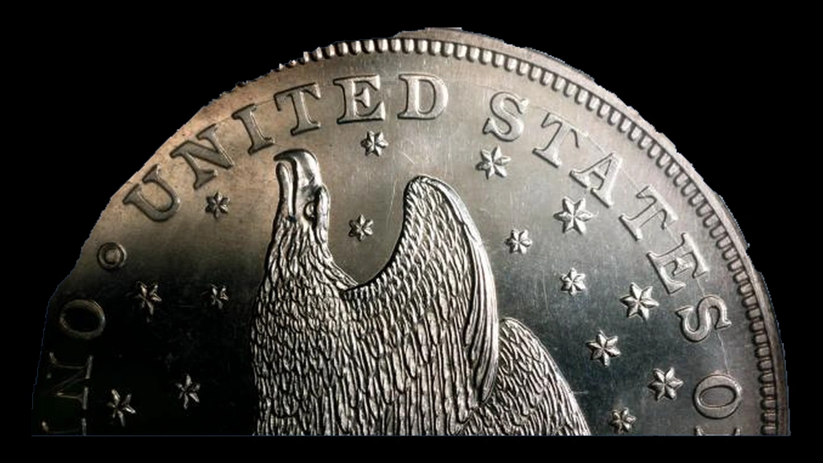1836 Liberty Seated Dollar: Die Crack