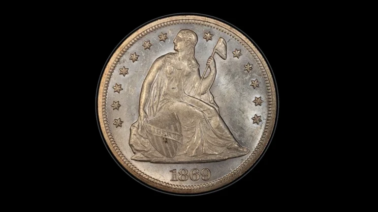 1869 Dollar Errors — error coin photographs