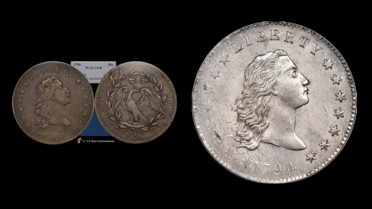 1794 Dollar Errors — error coin photographs