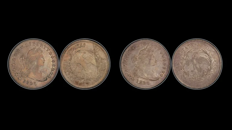 1796 Dollar Errors — error coin photographs