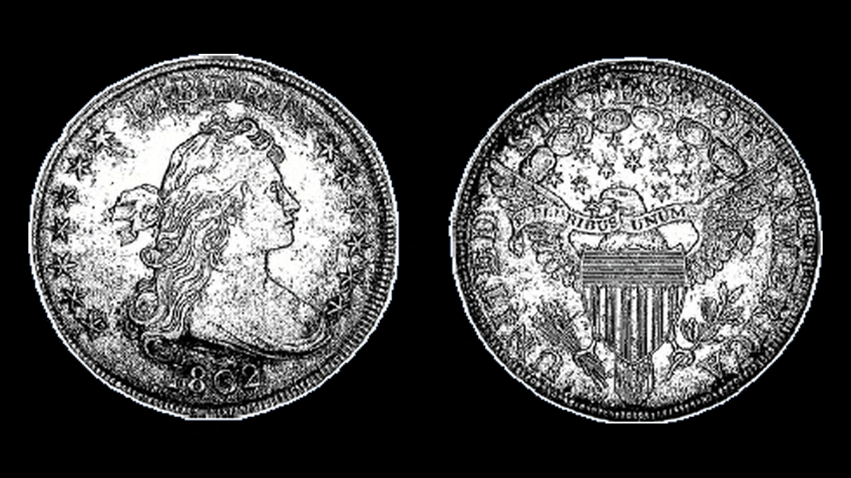 1802 Draped Bust Dollar: Die Crack